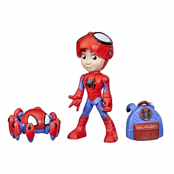 Marvel Spidey & His Amazing Friends Hero Reveal 2-Pack, Spidey and Trace-E - Picture 4 of 7